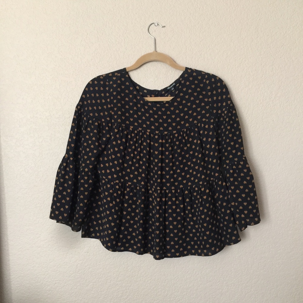 Madewell silk blouse